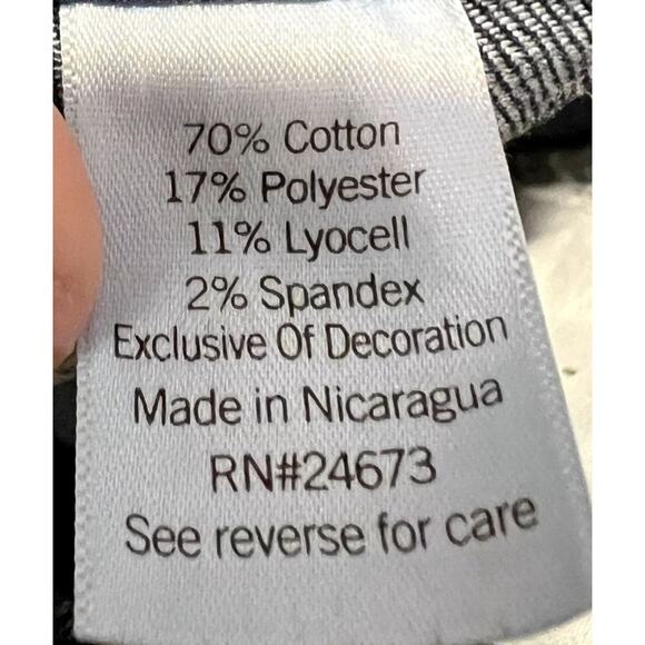 Sonoma Goods for Life Flexwear Denim Jeans Slim 16 70% Cotton 17% Polyester 11% - Picture 6 of 8